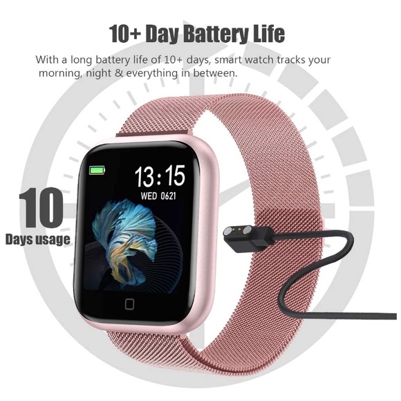 Unisex Smart Watch, Fitness Tracker - Picture 5 of 12